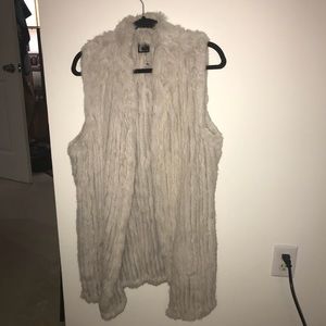 Love Token Rabbit Fur Vest